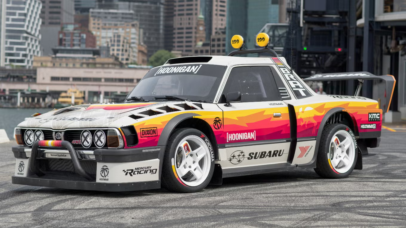 Subaru and Hoonigan Reboot Gymkhana with a 670-HP Flying BRAT
